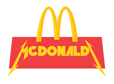 McTallica art branding design illustration logo pop art typography vector