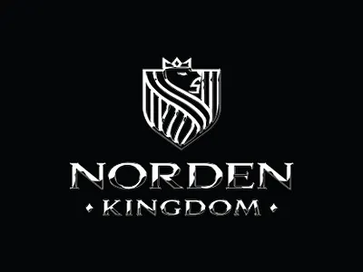 Norden Kingdom | Logo Design brand agency branding geometic graphicdesign kingdom lion logo logo design logo designer logodesigner logomark logotype royal silver symbol