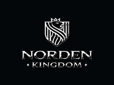 Norden Kingdom | Logo Design brand agency branding geometic graphicdesign kingdom lion logo logo design logo designer logodesigner logomark logotype royal silver symbol