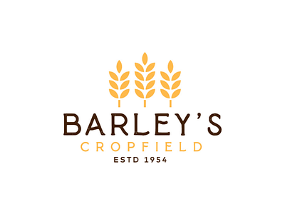 Barley's cropfield logo brand branding designlogo graphicdesign graphicdesigner graphics illustrator logo logodesign logodesigner logodesigns logodesinger logoinspiration logoinspirations logologo logomaker logomark logos logotip logotype