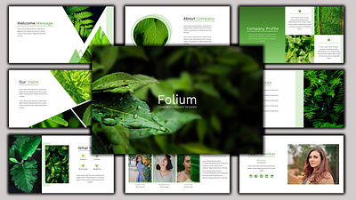 Folium - Creative Business PowerPoint Template advertisement advertisements corporate corporate design ecommerce enterpreneur enterprise mockup powerpoint presentation powerpoint template