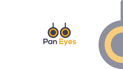 Pan eyes minimalist logo 01 branding design flat flat design flat logo flat logo design logo minimal minimal logo minimal logo design