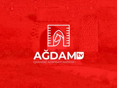 Agdam tv logo logoman_az agdam agency branding azerbaijan branding creative garabagh horse horse logo logo logodesign logodesigner logodesigns logoidea logoinspiration logoinspire logoman loqo minimalist