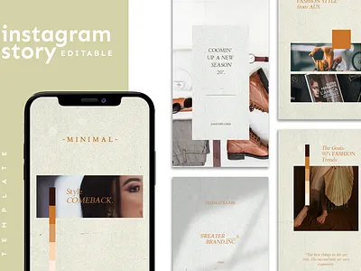 Instagram Story Template advertising boys branding design girl hypebeast illustration instagram instagram post instagram stories instagram template logo social media social media design social media pack social media templates socialmedia template ui youth