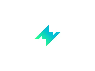 Lightning + Chat Bubble brand chat concept debut icon lightning bolt logo mark message minimal technology