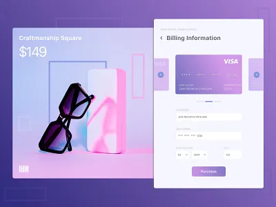 Quick Checkout Page 100ui challenge concept design ui ux web website