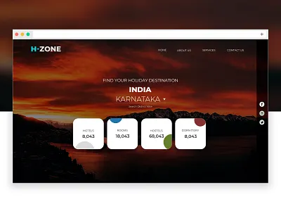 find your holiday destination 2020 creative demo design find your holiday destination illustration india new popular shot recent simple tour travel trend ui webpage website white