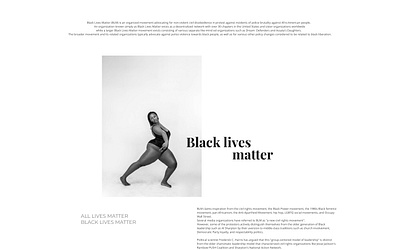 blacklivesmatter blm typography ui web