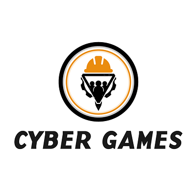 Cyber Games logo icon illustration logo logodesign typography