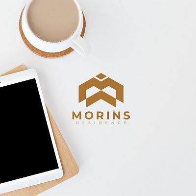 MORINS RESIDENCE LOGO brand brand design brand identity branding branding design design designs lettering logo logo brand logo design logo design branding logodesign logomark logos logotype