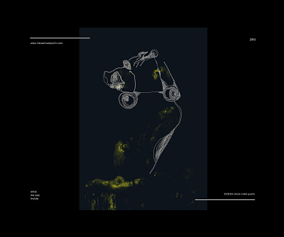 no. 284 sulfur composition contrast design digital digitalart line lineart minimal pattern photoshop poster poster a day posterdesign postereveryday texture