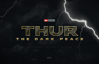 Superhero Ultimate Text Effects vol.1 3d avengers comics dark effects hero ironman logo man marvel mockup photoshop style styles superhero template text thor type world