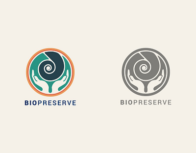 BIO PRESERVE brand branding design icon logo vector