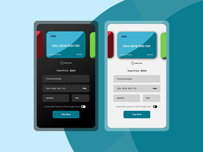 Credit Card (Screen) checkout creditcard design graphicdesign minimal ui