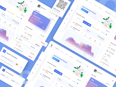 Exploration Dashboard CasHere light mode app branding chart clean dashboad flat illustrator light minimal mode ui ui design ux vector web website