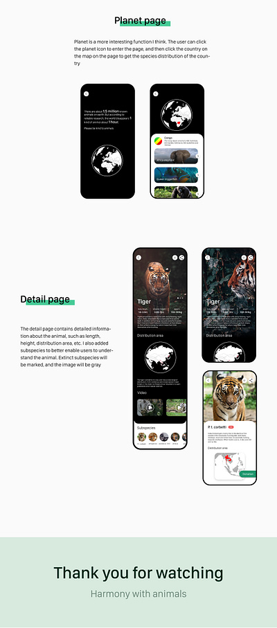 animal encyclopedia app design 4 animal encyclopedia app design ui