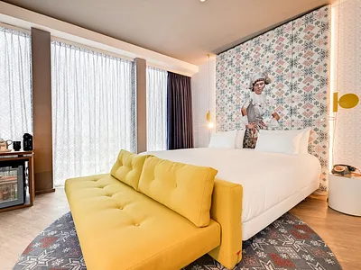 HEADBOARD DESIGN FOR NORTH ROOM art collage digital art hotel hoteldesign mural mural design muralart photomanipulation