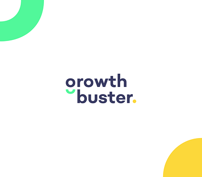 Growth Buster | Wordmark 7 ps creative flat growth identity marketing agency minimal modern smart logos wordmark