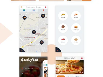 Food Delivery Mobile App UI android app design android app development android app development company application development delivery app food app food app design food app ui food apps food delivery food delivery app food delivery application food delivery service ios app design mobile app developers mobile app development mobile app development company usa web development company