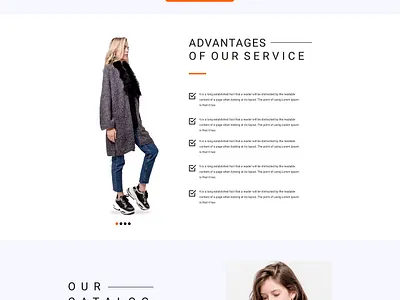 E-commerce Landing page design kenya ui designer landing page design ui