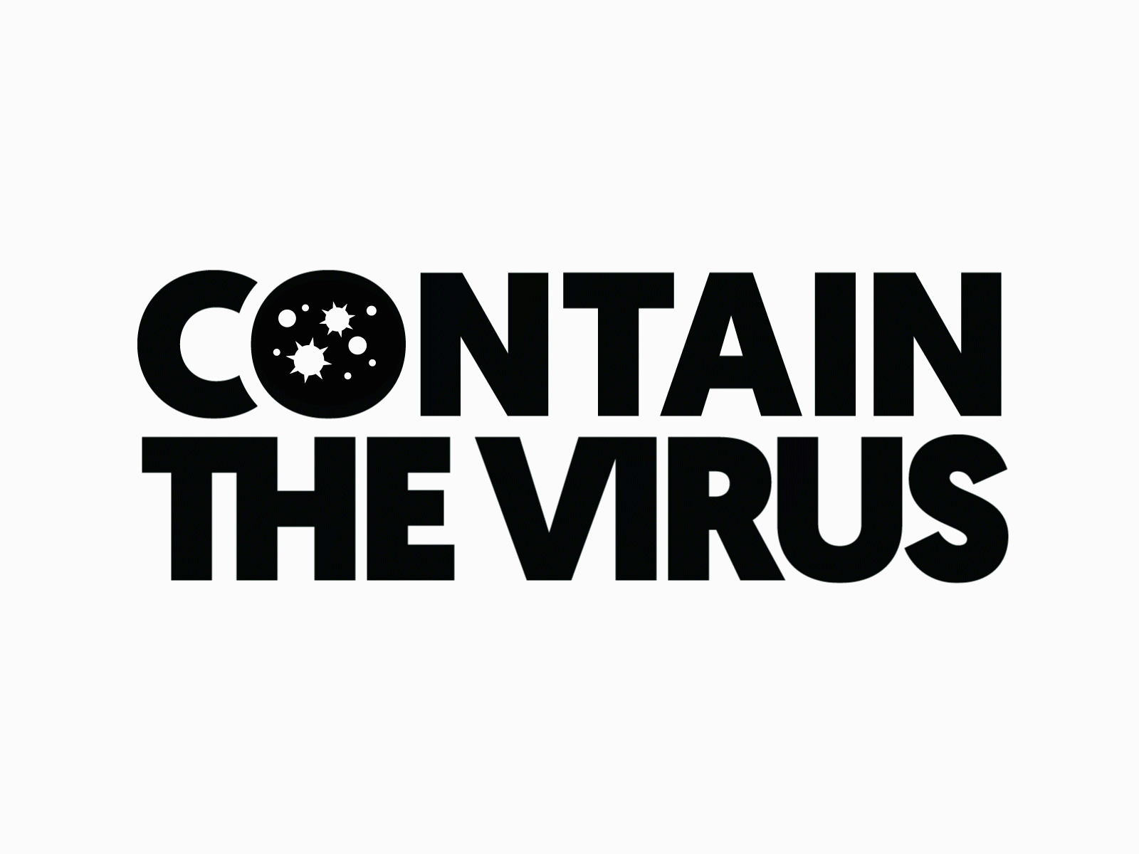 Contain the Virus animation contain contain the virus corona coronavirus graphic design icon icon design logo logo animation logo design logo designer logo type logodesign logotype symbol type vector vector graphic virus