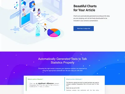 Medical Statistics Landing page kenya ui designer landing page design landing pages medical design nairobi ui