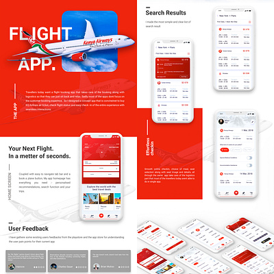 Kenya Airways App design flight app travel app travel app ui ui