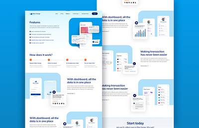 Features page concept analytics analytics chart analytics dashboard bank app banking banking website features features page mobile app design mobile design mobile ui mockup design ui ux webdesign website