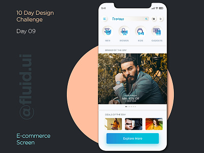 Travel App- E-commerce Screen app art design ecommerce app flat logo minimal travel ui ux web