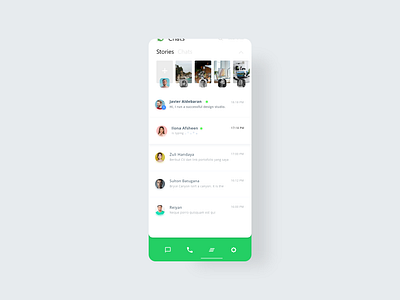 WhatsApp redesign adobexd app branding clock app creative design illustration minimal smarthome ux whatsapp