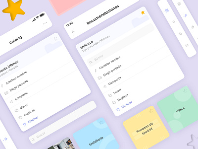 Save what you like in Catalog app app app design appdesign component design component library design figma interaction interaction designer ui ux designer