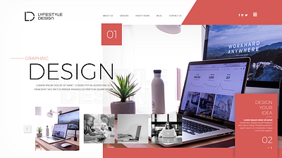 Shot #13857201 app branding design hompage redesign template type typography ui ux web website wordpress