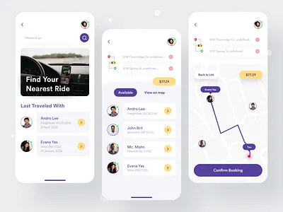 Ride Share App app app design clean design ios app ios app design mobile mobile app mobile design mobile ui popular design popular shot ride rideshare ridesharing trending design twinkle ui uidesign ux
