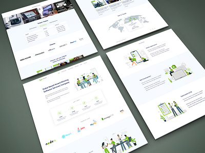 Geni Team Landing Page illustration interaction design minimalistic modern sketchapp ui ux user experience user interface web design