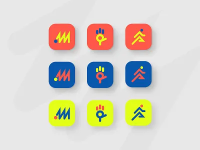Daily UI 005 App icon 005 app daily 100 challenge fitness flat health icon illustration logo mobile sports vector