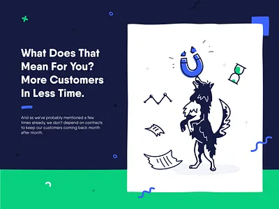 Fide Marketing Dog character colors design dog flat illustration marketing vector