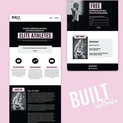 Built by Borda Website graphic design ui ux web design webdesign website