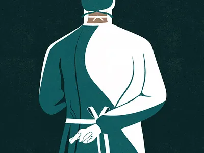 Fingers crossed concept conceptual coronavirus covid 19 covid19 crisis digital doctor editorial editorial illustration illustration medical pandemic