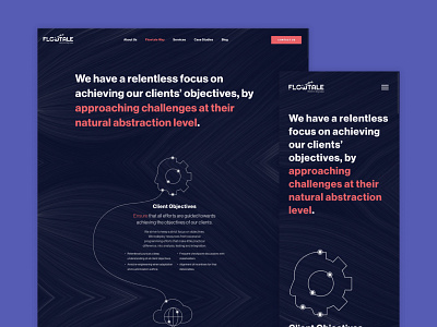 Flowtale animation clean design illustration ui ux web website website design wordpress