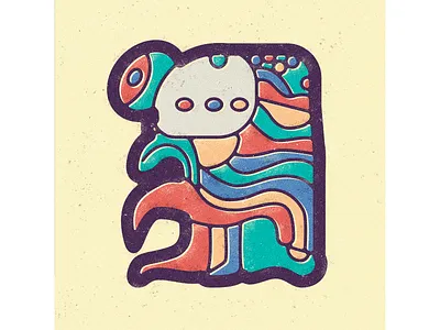 Mayan Calendar - Month 15 - Muan concept design director eagle flat design geometric art glyph indigenous maya culture mesoamerica prehispanic shapes sign design symbol design symbolism universe vector art vector illustrations vintage design vintage illustration zodiac signs