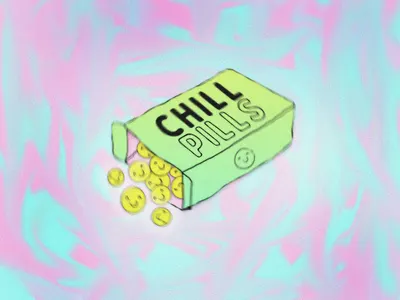 Chill design illustration vector
