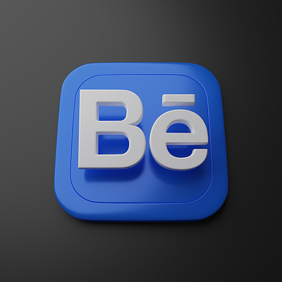 Behance | Big Sur App Icon 3d app icon apple behance big sur blender icon logo skeumorphism