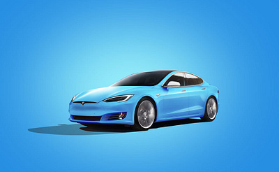 Free Tesla S Car Mockup PSD free mockup freebie freebies mockup mockup design mockup psd mockup template photoshop psd mockup psd template