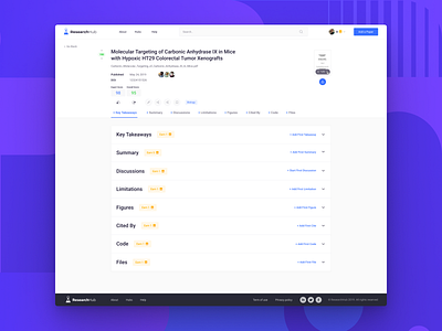 Leading empty state study app empty state paper research science ui ux web