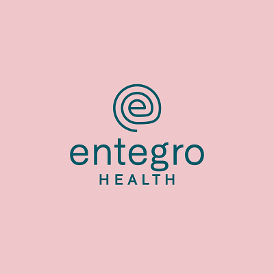 Entegro branding design e icon identity illustration line logo swirl vector