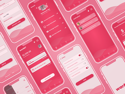 warNET App app design ui ux