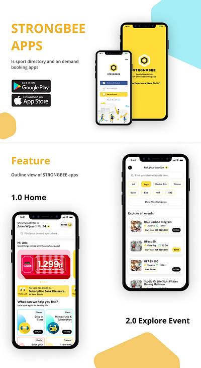 Sport on demand booking apps application design dribbble hello dribbble sketch ui ux