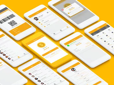 Mobile app UI design on adobe adobe adobe design adobe xd app app design app designer app designers dailyui design fiverr app design fiverr design fiverr designer food ui ux ui design xd xd design yellow yellow app yellow ui