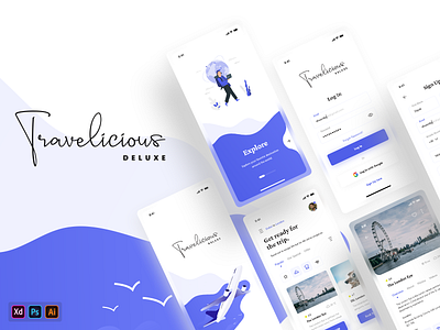 Travel App UI android app design app animation design home screen interaction interaction design ios app ios app design minimal design mobile app mobile app design travel travel app travel app design travel app ui travel ui ui ui design ux