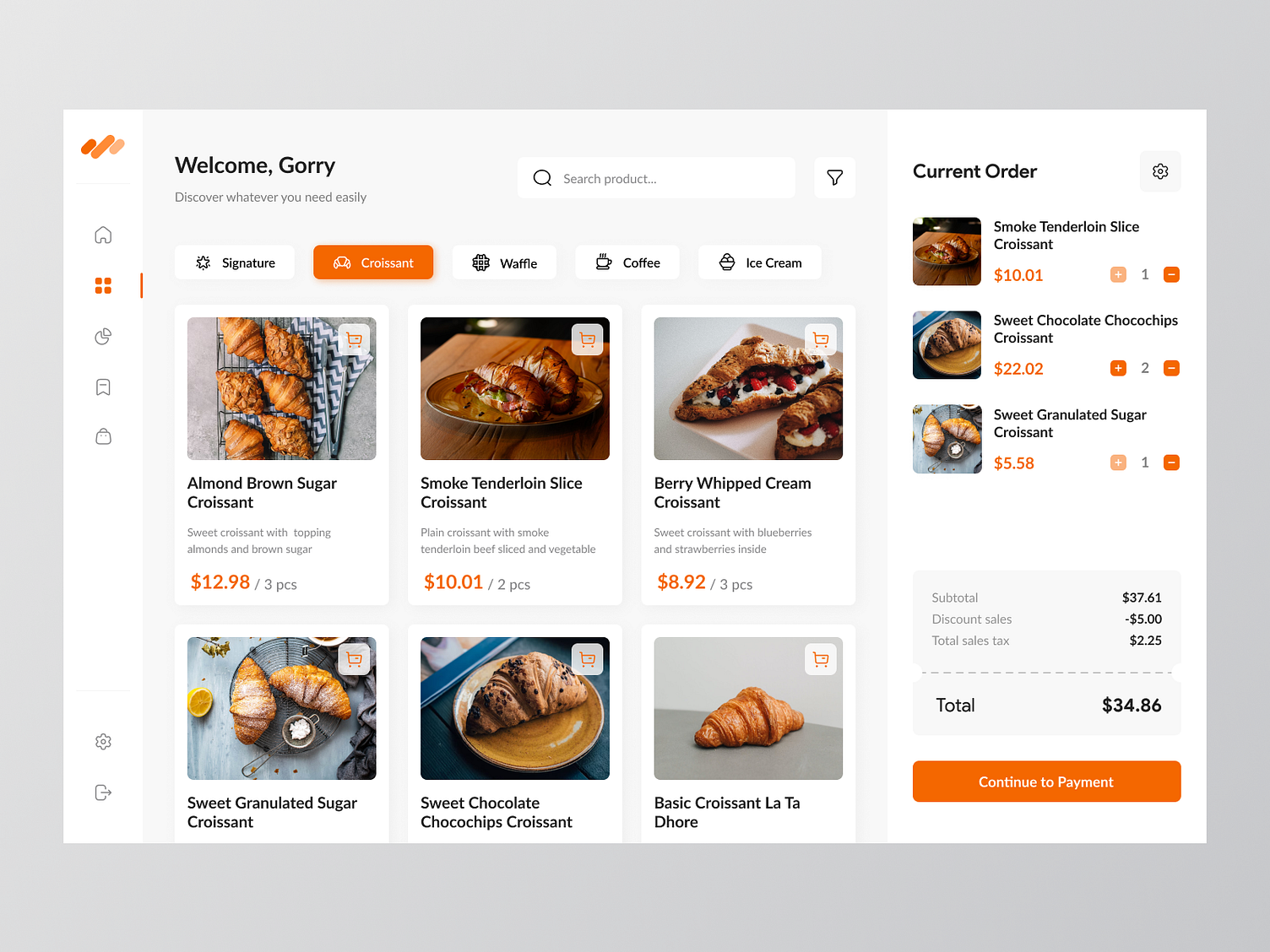 Winkel - POS System of Food Shop by Lil Dicky for Odama on Dribbble